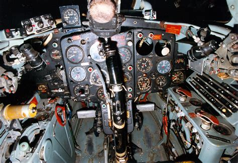 MiG-15 cockpit view